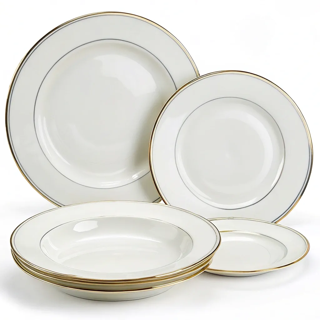 Classic White Plates Set